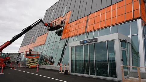 The new Nuuk International Airport officially opens on 28 November (Credit: BBC)