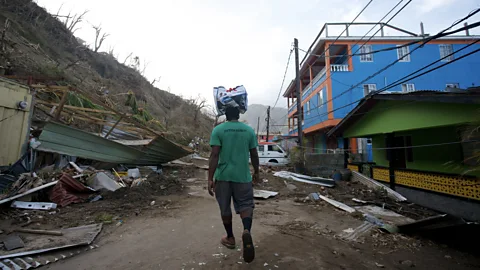 Getty Images After Dominica was hit by Hurricane Maria, the country pledged to become "the world's first climate-resilient" nation (Credit: Getty Images)