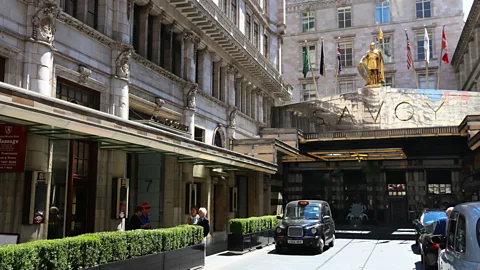 Getty Images The American Bar at the Savoy in London helped make the martini famous in London (Credit: Getty Images)