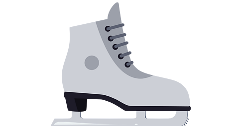 An ice skate