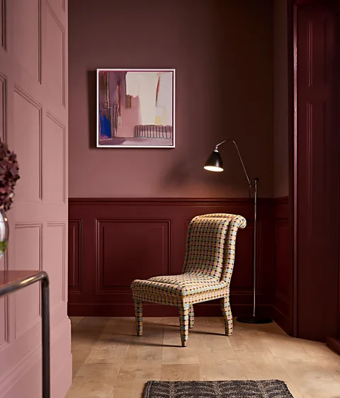 Graphenstone In 2025 there will be a move towards burgundies and earthy brown tones in paint colour, according to forecasters (Credit: Graphenstone)