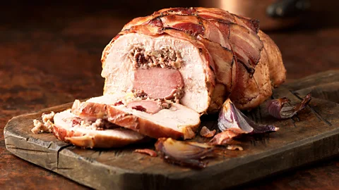 Getty Images Turkey and gammon roast with stuffing (Credit: Getty Images)