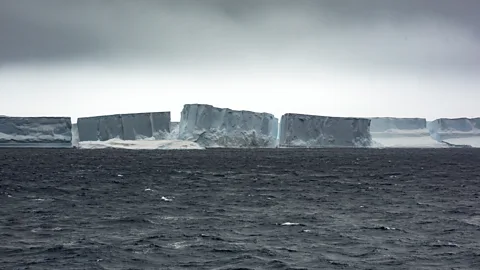 Getty Images Iceberg songs are generated by harmonic tremours that occur when icebergs rub against each other or scrape along the seafloor (Credit: Getty Images)