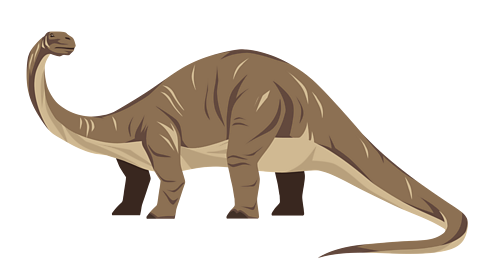 A brontosaurus