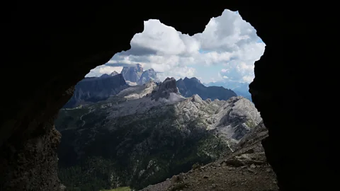 Getty Images Apart from excellent skiing, the Dolomites offer historical hikes like the Sentieri della Grande Guerra yielding traces of World War I battles (Credit: Getty Images)