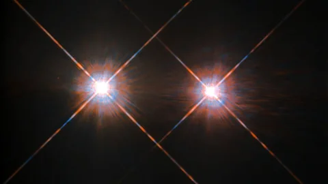 Nasa The closest star system to the Earth is the Alpha Centauri group, which includes the binary stars Alpha Centauri A and Alpha Centauri B (Credit: Nasa)