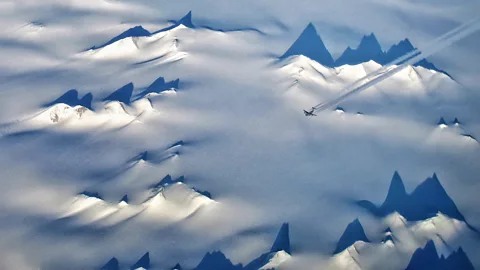 Getty Images Storms are becoming more prevalent across Antarctica, making research more difficult (Credit: Getty Images)