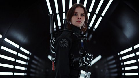 Felicity Jones in Rogue One: A Star Wars Story