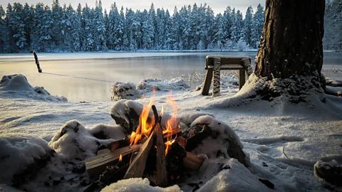 Getty Images Hours of darkness and cool temperatures make Sweden an excellent winter destination for sleep tourism (Credit: Getty Images)