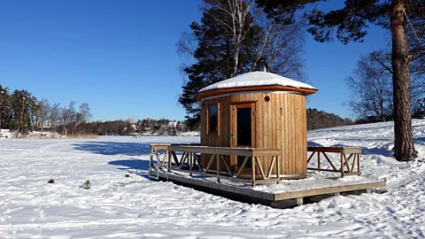 Getty Images A sauna is an essential and classic winter experience in Sweden (Credit: Getty Images)