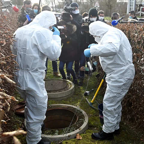 Getty Images Some researchers who study Covid-19 in wastewater believe that the virus will eventually evolve into a gastrointestinal infection (Credit: Getty Images)