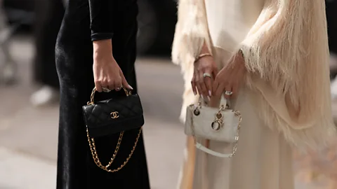 Getty Images In 2018 the micro-bag trend went from the catwalk to the high street (Credit: Getty Images)