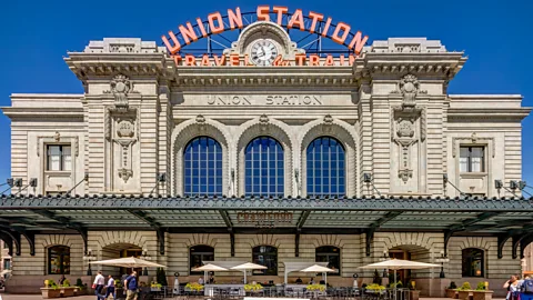 The Crawford The front of the Crawford Hotel (former Union Station) in Denver, CO (Credit: The Crawford)