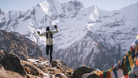 Getty Images Wearing moisture-wicking clothing can help to avoid accidentally cooling down too much due to evaporating sweat (Credit: Getty Images)