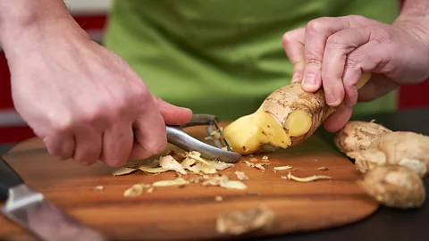 Getty Images Ginger peel is a rich source of fibre and vitamins (Credit: Getty Images)