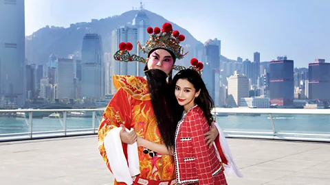 Courtesy of Angelababy Angelababy in Hong Kong (Credit: Courtesy of Angelababy)