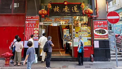 Getty Images To discover the real Hong Kong, look no further than a tea restaurant (Credit: Getty Images)