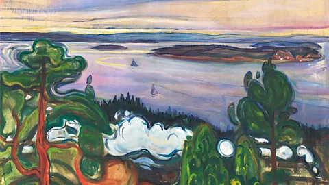 Munchmuseet/ Halvor Bjorngard Train Smoke by Edvard Munch (1900) (Credit: Munchmuseet/ Halvor Bjorngard)