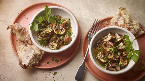 Air fryer mushrooms