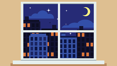 An illustration of a window