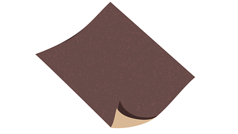 An illustration of sandpaper