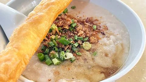 Getty Images Soothing and gentle on the stomach, congee is embraced as a go-to when feeling under the weather (Credit: Getty Images)