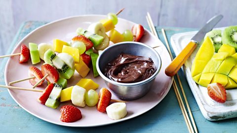 Fruity kebabs