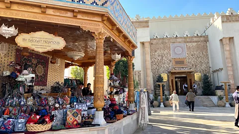 Catherine Bennett Silk Road Samarkand is a sanitised touristic complex outside Samarkand in south-eastern Uzbekistan (Credit: Catherine Bennett)