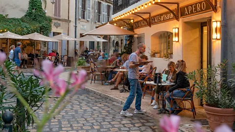 Alamy Apéro usually takes place from about 18:00 to 19:30 in France (Credit: Alamy)