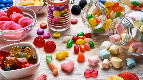 Getty Images Gelatine, which is used to make sweets, jellies and the capsules for pharmaceuticals, is a form of collagen (Credit: Getty Images)