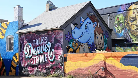 Alamy Explore Denver's artsy side in RiNo, its former warehouse district (Credit: Alamy)