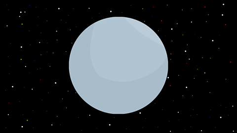 The planet Uranus