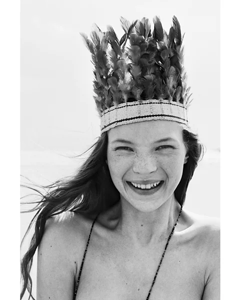 Estate of Corinne Day/ Bridgeman Images A 16-year-old Kate Moss photographed by Corinne Day for the "Summer of love" issue of The Face, July 1990 (Credit: Estate of Corinne Day/ Bridgeman Images)