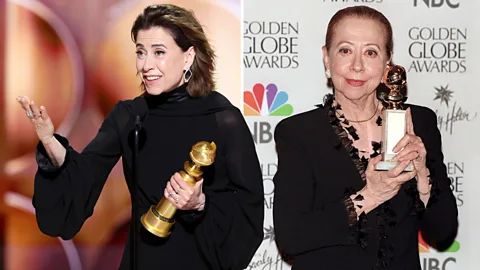 Getty Images Torres' win for best actress in a drama at the Golden Globes followed her mother Fernanda Montenegro's nomination for another Salles film, Central Station (Credit: Getty Images)