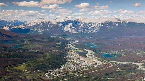 Alamy The quiet town of Jasper sits within the eponymous national park (Credit: Alamy)