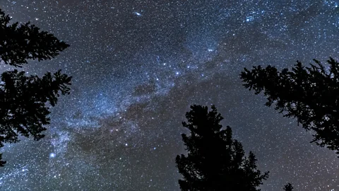 Alamy Jasper's minimal artificial lighting and position surrounded by mountains helps maintain its dark-sky status (Credit: Alamy)