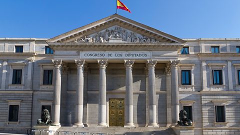 Spanish congress building