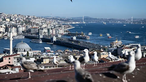 Getty Images Istanbul, spread out along two continents bordering the Bosphorus, has seen enormous population growth in recent decades as Turkey's economy has boomed (Credit: Getty Images)