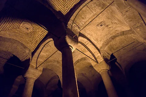 Getty Images Binbirderek cistern is one of a number of strategic water storages built in the centuries of Christian rule (Credit: Getty Images)