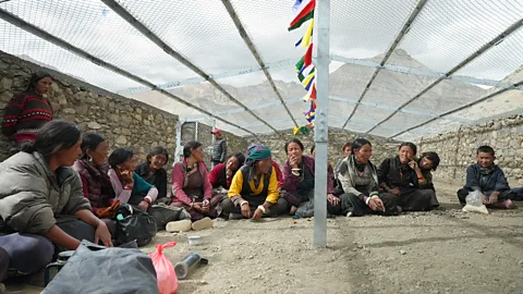 Tshiring Lhamu Lama Women from the herding communities have played an important role in the efforts to protect both livestock and snow leopards (Credit: Tshiring Lhamu Lama)