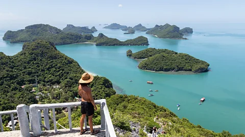 Alamy Just 30km north-west of Koh Samui, Mu Ko Ang Thong National Marine Park is a wildlife lover's paradise (Credit: Alamy)