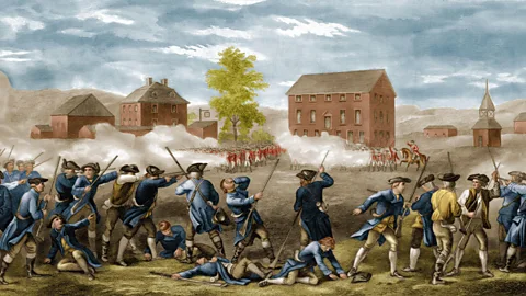 Alamy The first shots of the American War of Independence were fired in Lexington, Massachusetts (Credit: Alamy)