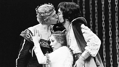 Alamy Ian McKellen and James Laurenson's same-sex kiss on stage in a 1960s production of the play, which was later televised on the BBC, was a landmark moment (Credit: Alamy)