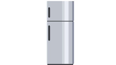 An illustration of a fridge.