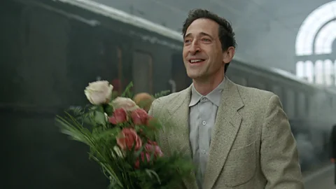 A24 Adrien Brody in The Brutalist (Credit: A24)