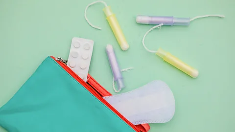 Getty Images In the US, 20 billion disposable period products are discarded each year (Credit: Getty Images)