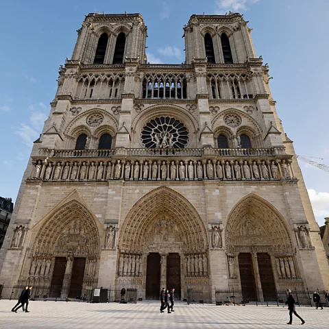 Getty Images The Cathedral of Notre-Dame de Paris has been an iconic landmark in the French capital since the 12th Century (Credit: Getty Images)