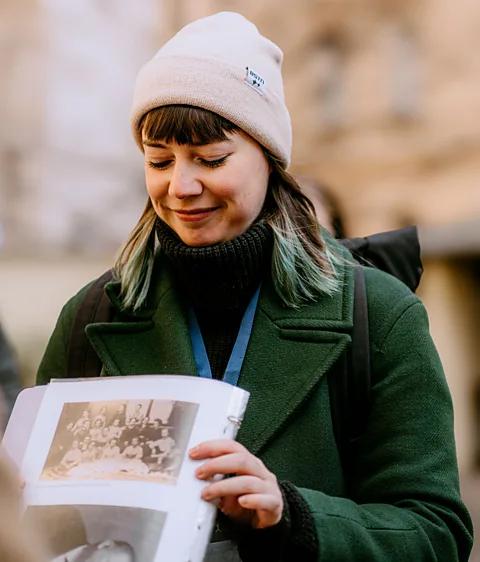 Marie Kobylková Averil Huck launched Prague Feminist Tours in summer 2023 (Credit: Marie Kobylková)