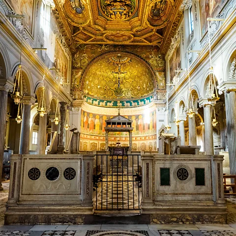 Alamy The Basilica of San Clemente al Laterano has witnessed nearly all of Rome's historical eras (Credit: Alamy)