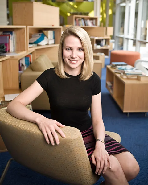 Alamy Marissa Mayer started her career at Google shortly after leaving Stanford University (Credit: Alamy)